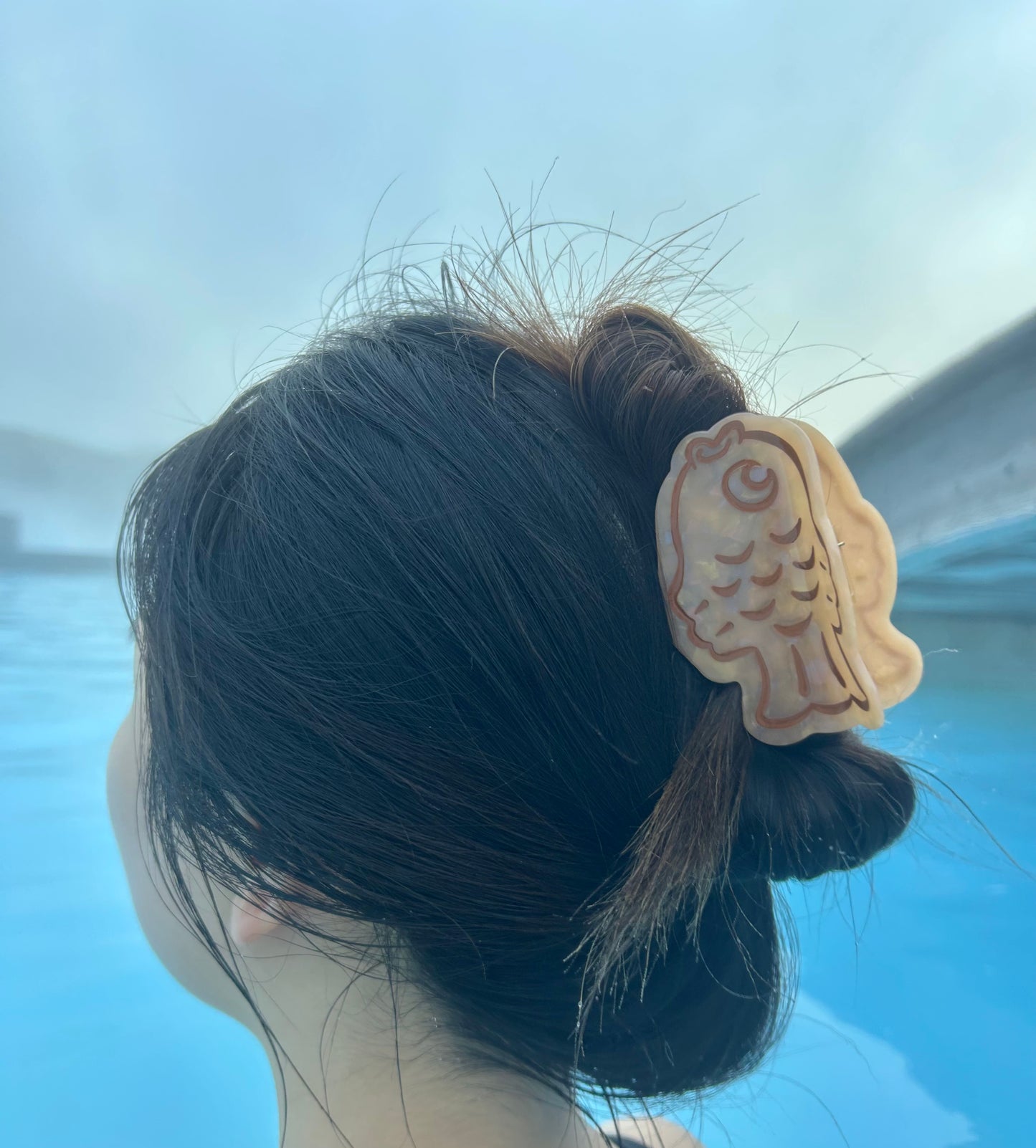 bungeobbang hair claw clip