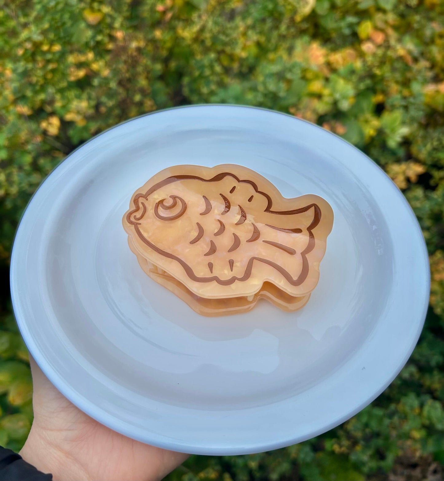 bungeobbang hair claw clip